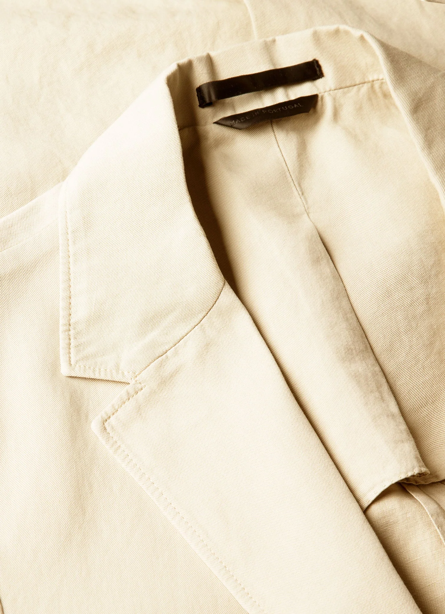 Men's Cotton Linen Blazer in Hazelwood - Image 4