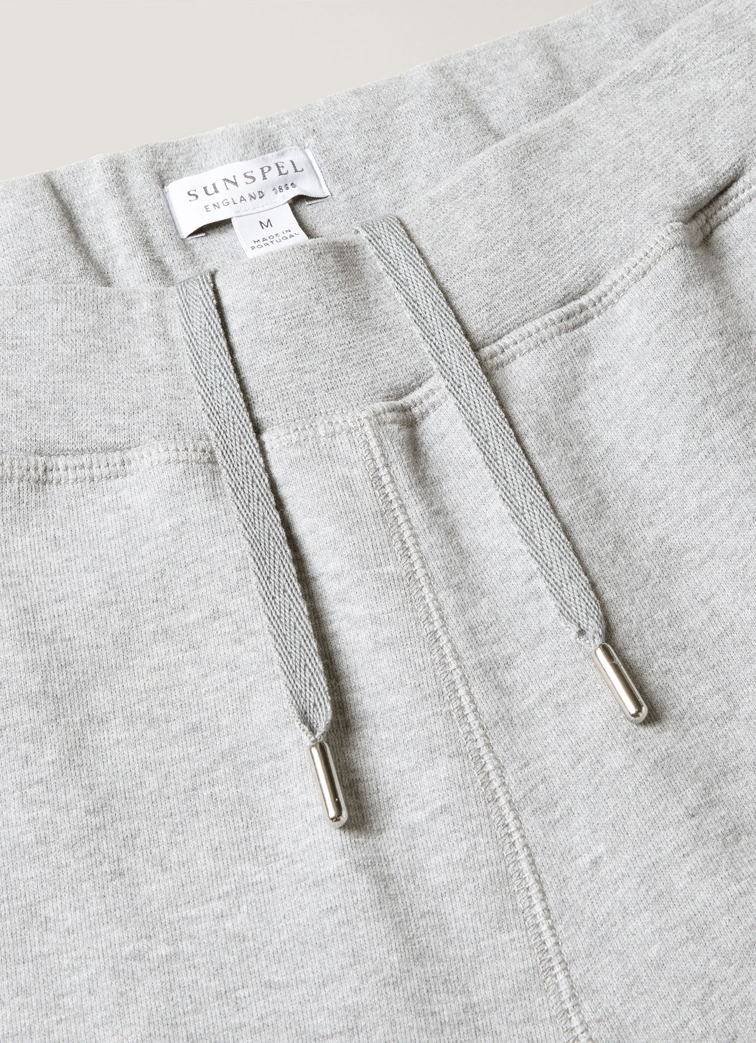 Men's Loopback Shorts in Grey Melange - Image 4