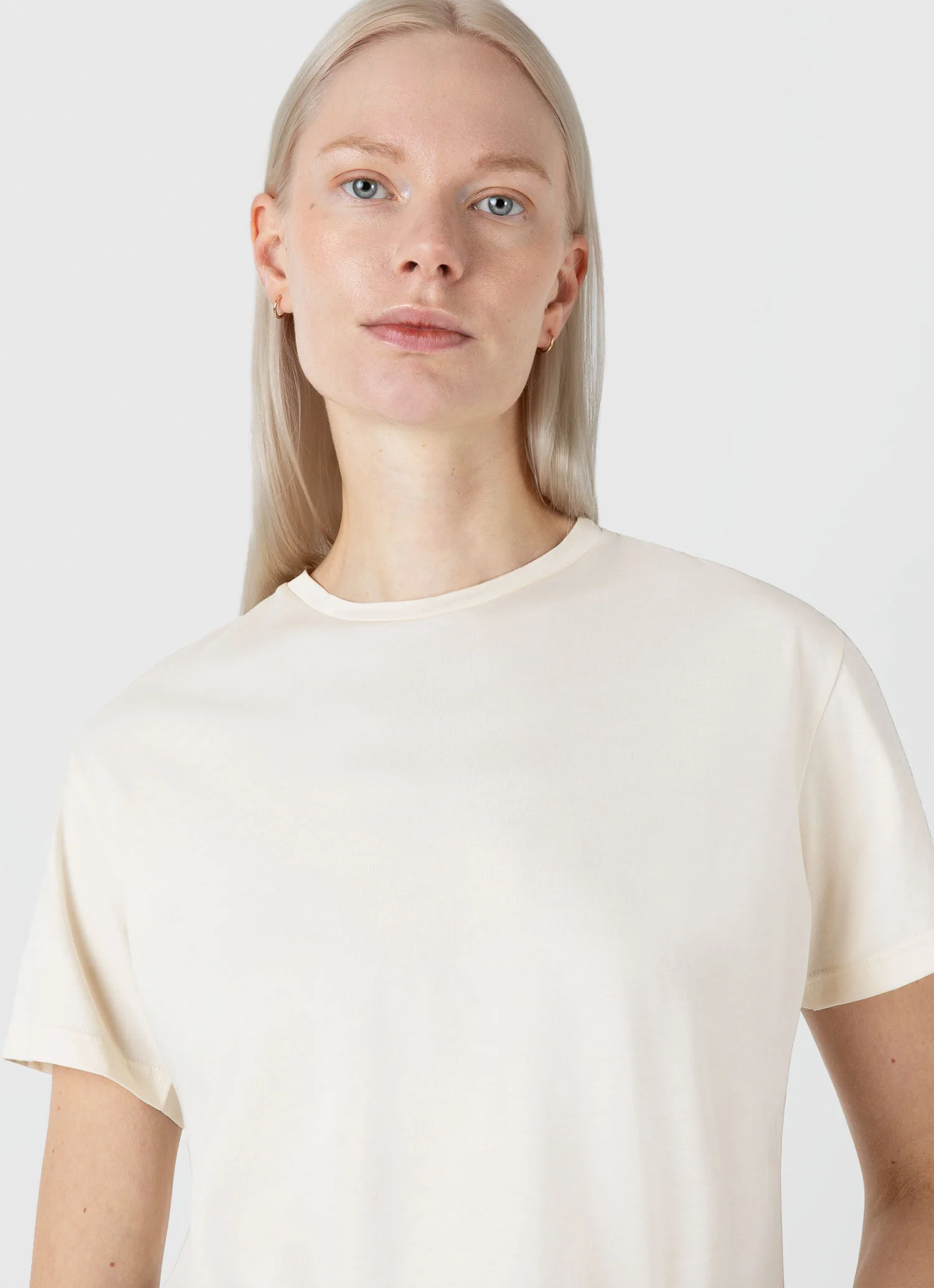 Women's Boy Fit T-shirt in Undyed - Image 4